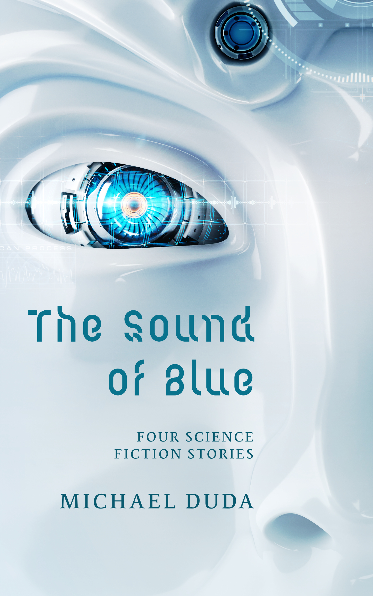 Where aliens exist. The Sound of Blue book cover by Michael Duda